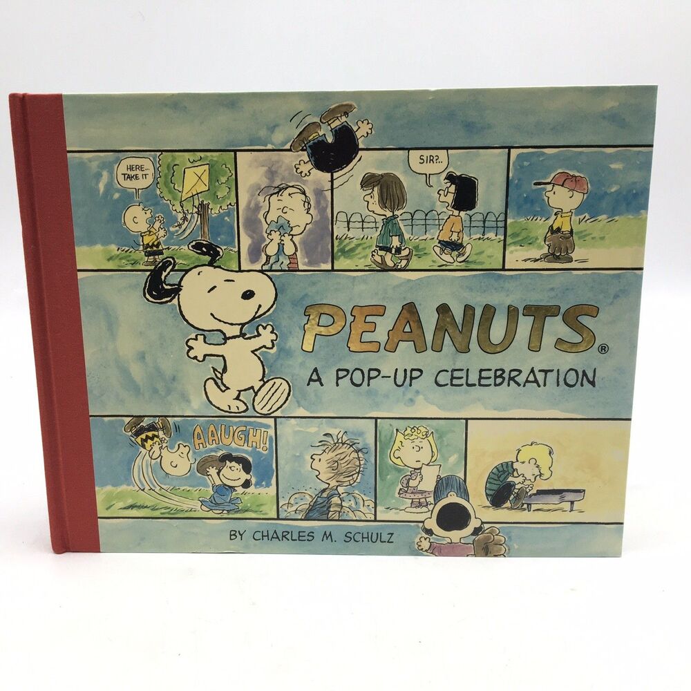 Peanuts : A Pop-Up Celebration by Charles Schulz 2004 Pop Up Book HC READ Descri